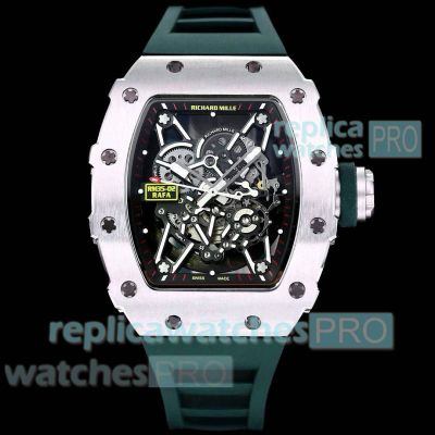 High Replica Richard Mille RM35 02 Rafael Nadal Stainless Steel Auto Watches